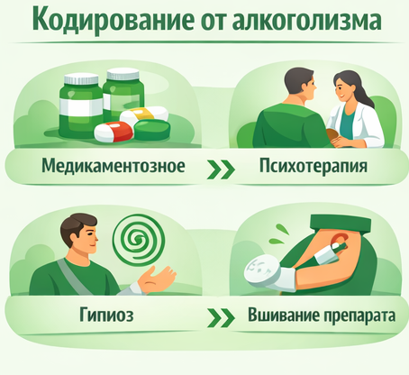 кодирование от алкоголизма в Обнинске Санати